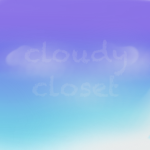 cloudy closet <3