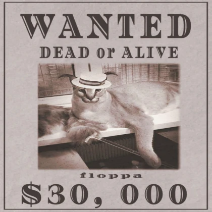 wanted floppa