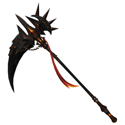Magma Fiery Guardian Scythe