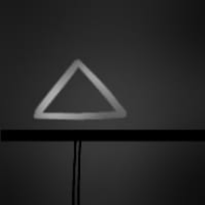 squid game triangle guard. read desk Roblox decal