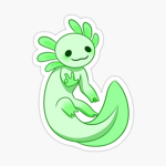 Green Axolotl's Tank