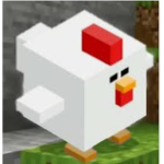 chicken thinks