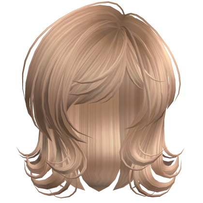 Scene 2000s Darling Wolfcut Aqua Cheetah Roblox item