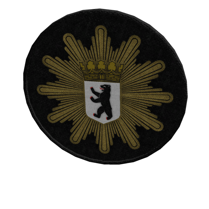 Berlin State Police Beret Badge