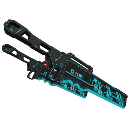 Blue Dual Waist Mecha Machetes