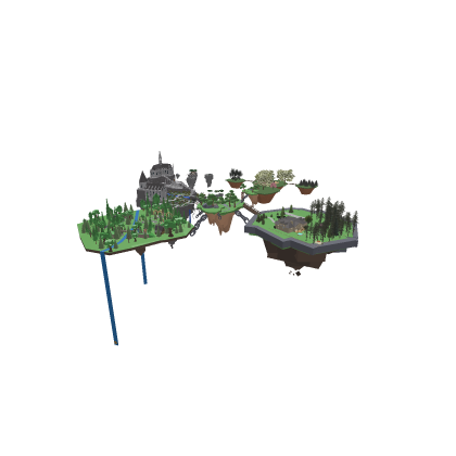 massive floating island