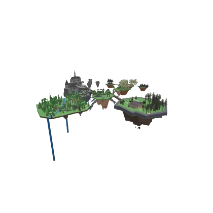massive floating island