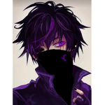 Team purple mask