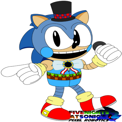 Toy Sonic (Pixel Robotics) Roblox decal
