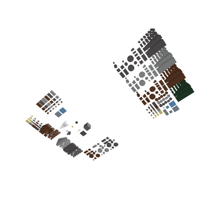 mini bricks building set