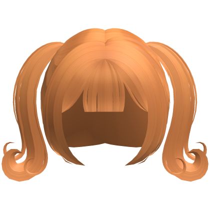ginger 2 silky swirly moe angel pigtails