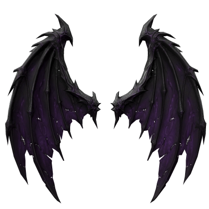 Emo Purple Wraith Wings