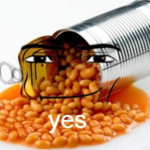 A CAN OF SPILLED BEANSS