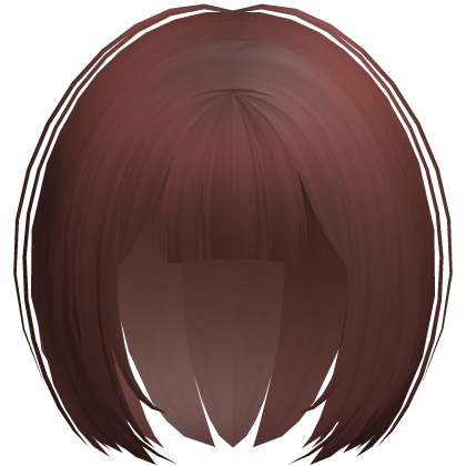 red sweet kawaii anime bob