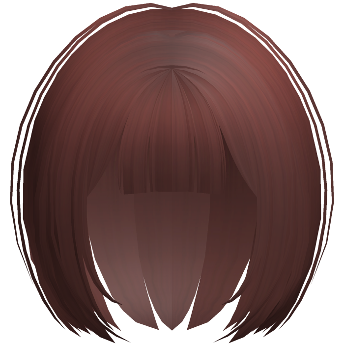 red sweet kawaii anime bob