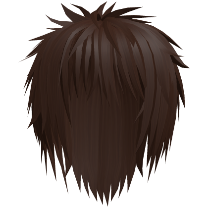 Brown Gothic Messy Moe Emo Hair 20. Roblox item