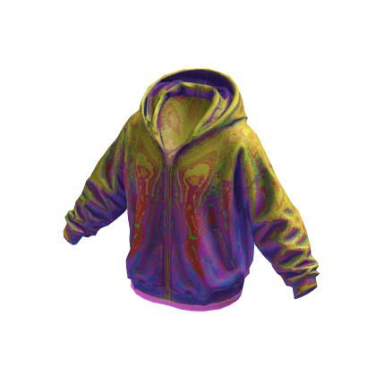 Gradient Purple & Yellow Hoodie