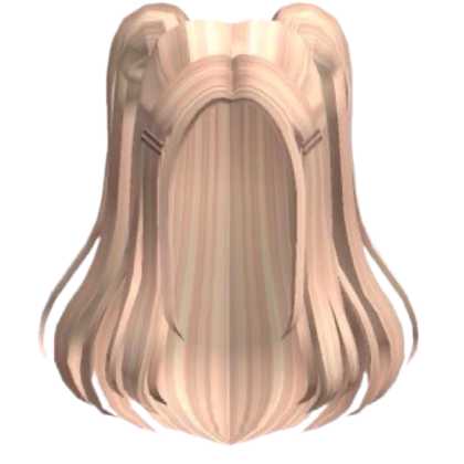 Blond hair Roblox decal