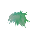 ✅ Mint Green Scene Hair