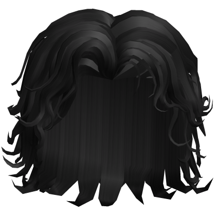 Wavey Black Surfer Male Curly Hair