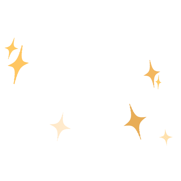 Animated Celebrity Bling Aura Orange