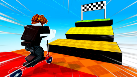 Script Kickflip Balance Wheelbase Steer Grindbar Cruise - [W13] Obby But You're on a Scooter script preview