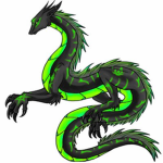Night furry Dragon