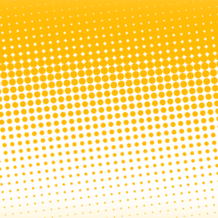 Orange White Dots Background