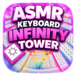 ASMR Keyboard Infinite Tower