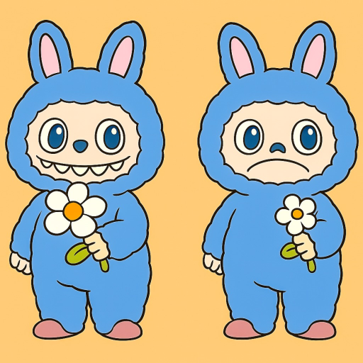 Spot the Difference Labubu  official Roblox game thumbnail