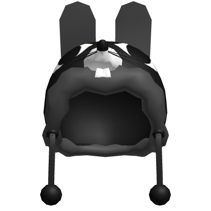 Black Rat Cute Ratthew hat ear Roblox item
