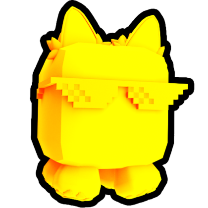 Gold Disco Cat