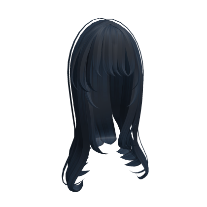 ୨ৎ long doll hair midnight blue Roblox item
