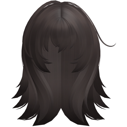 aoi mukou fluffy messy anime hair brown