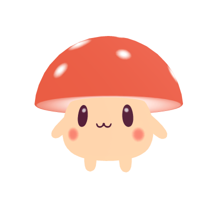 Mini Cute Mushroom Buddy - L thumbnail