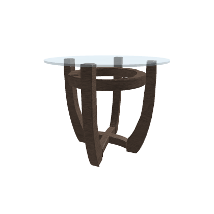[FREE] Glass Side table