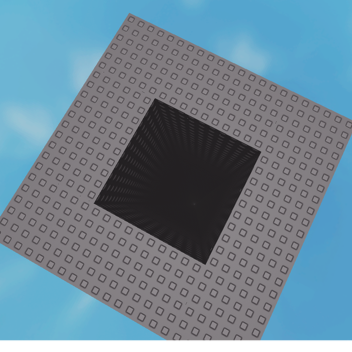 fallt in einen langen Tunnel