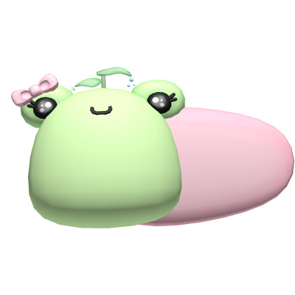 Cute Froggy Hair Clip Roblox item
