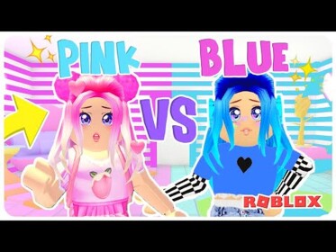 blue vs pink battle! (NEW ADMIN GIVER)