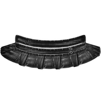 Y2K Trashy Denim Pleated Mini Skirt (Black)