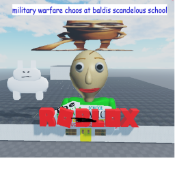 military warfare chaos at baldis scandelous school