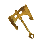 Golden Investor Battle-Axe