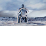 Vergil in a chair