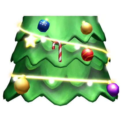 ✨ Emissive Glow Christmas Tree Dress