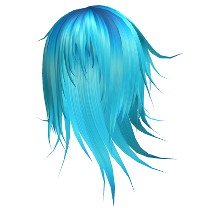 Sea Blue Vkei Windy Long Model Hair 74. 