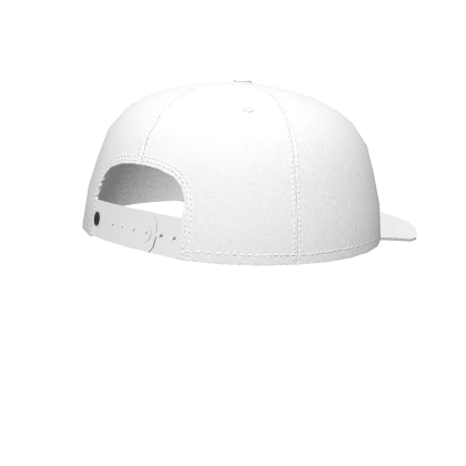 White Snapback Cap - Backwards Roblox item