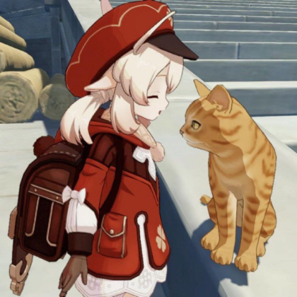 Genshin impact - Cat Roblox decal