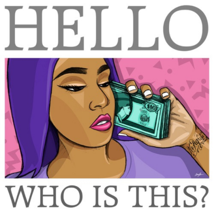 Muney Phone(Trill Painting) Roblox decal
