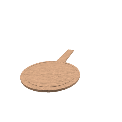 BlenderBuiltGarbage Pizza Pallet.