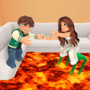 100 Player Floor Is LAVA!! 🔥